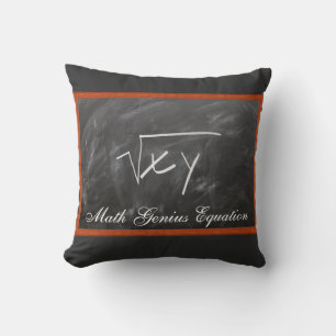 Math Genius Equation Cushion