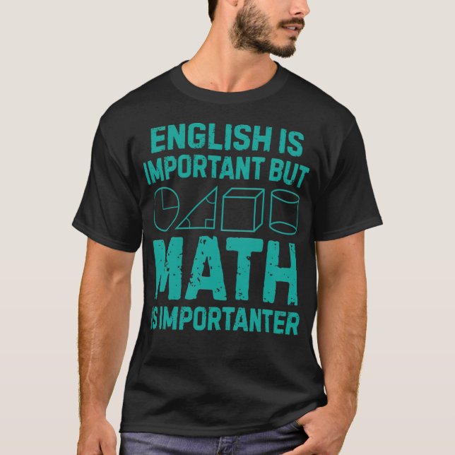 Math geometry saying school horseman ranch  T-Shirt (Front)