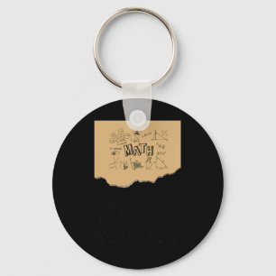 Math Gives Us Hope Problem Solution Inspirational  Key Ring