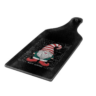 Math Gnome Family Matching Group Christmas Party Cutting Board