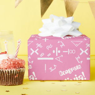 Math Graduate Wrapping Paper