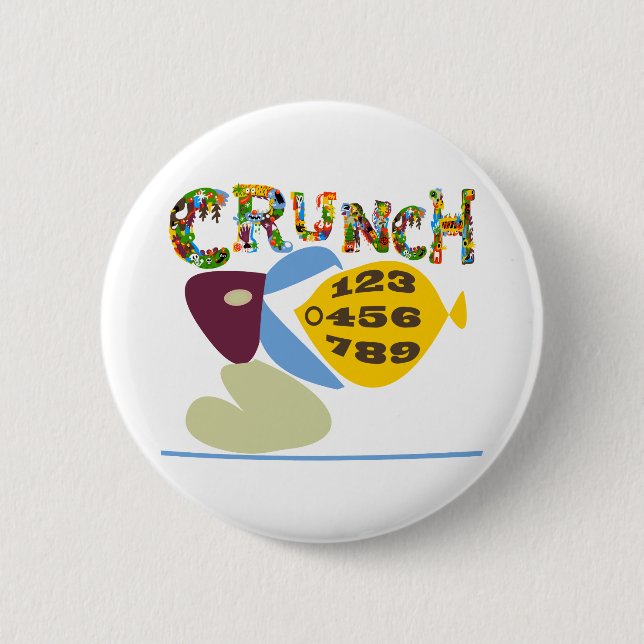 math humour 6 cm round badge (Front)