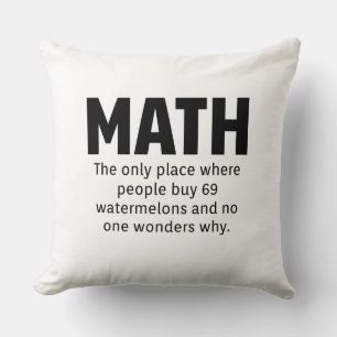 Math Humour Cushion