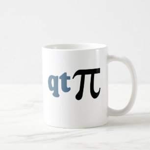 Math Humour - Cute Tee Pi Coffee Mug
