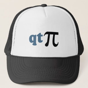 Math Humour - Cute Tee Pi Trucker Hat