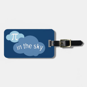 Math Humour Pi in the Sky! Luggage Tag