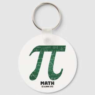 Math I Love It - Science Quotes Key Ring