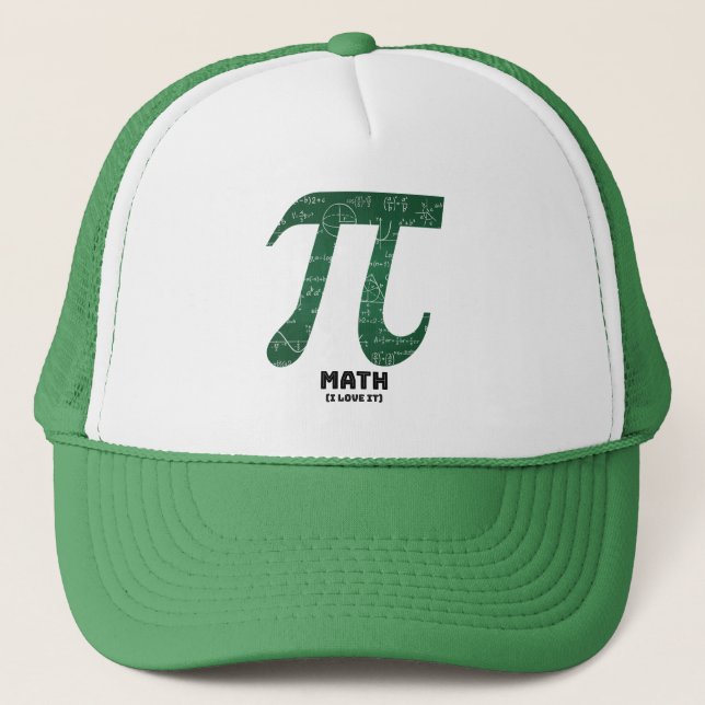 Math I Love It - Science Quotes Trucker Hat (Front)