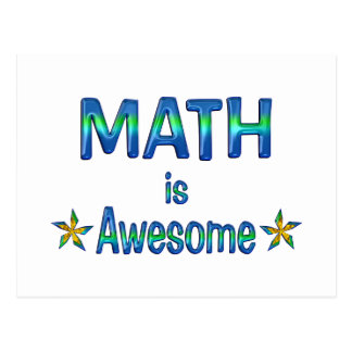 Math Is Awesome Postcards | Zazzle.co.nz