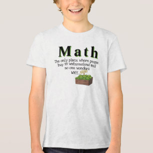 Math Is Confusing Shirt - Funny Math Pun Humour Te