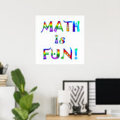 Math is Fun Poster | Zazzle.co.nz