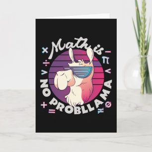 Math Is No ProbLlama Card