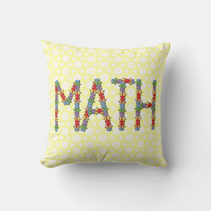 Math Jigsaw Cushion