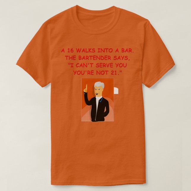 Math Joke 1 T-Shirt (Design Front)