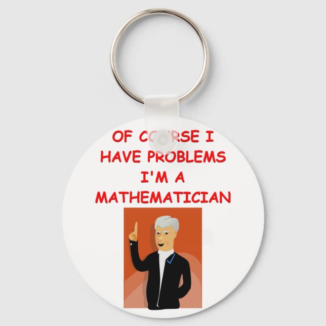 math joke key ring (Front)