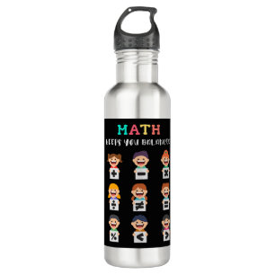 Math keeps you balanced 710 ml water bottle