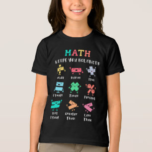 Math keeps you balanced Tri-Blend shirt