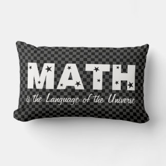 Math Language Of Universe Lumbar Cushion