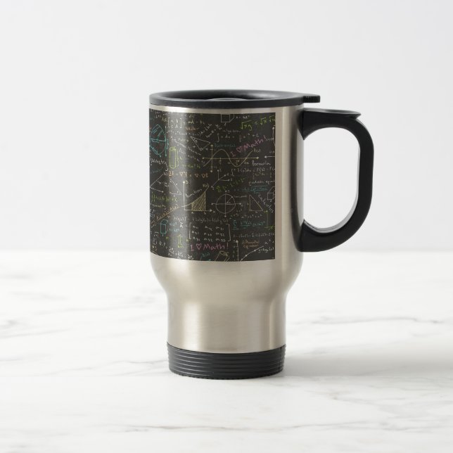 Math Lessons Travel Mug (Right)