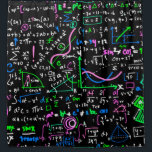 Math linear mathematics education circle shower curtain<br><div class="desc">Math linear mathematics education circle background</div>