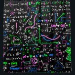 Math linear mathematics education circle shower curtain<br><div class="desc">Math linear mathematics education circle background</div>