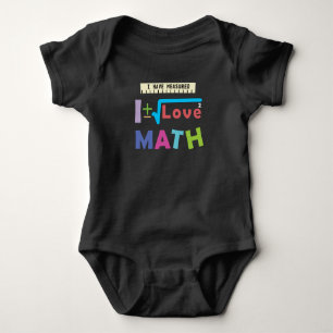Math Love Baby Bodysuit