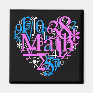 Math Love Magnet