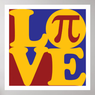 Math Love Poster