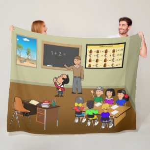 Math Mates Fleece Blanket