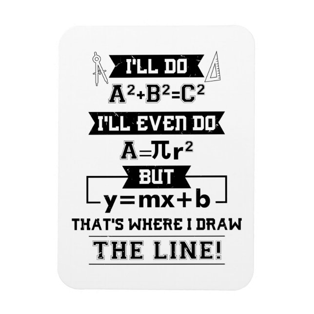 Math Math Teacher Gifts Magnet (Vertical)