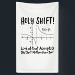 Math Mathematics Banner<br><div class="desc">Math quote design for a math teacher, students and all the mathematics and geometry love.</div>