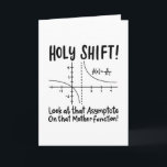 Math Mathematics Card<br><div class="desc">Math quote design for a math teacher, students and all the mathematics and geometry love.</div>
