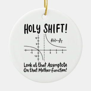 Math Mathematics Ceramic Tree Decoration