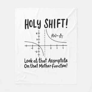 Math Mathematics Fleece Blanket