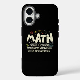 Math Mathematics Math Teacher Gift iPhone 16 Case