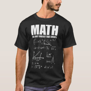 Math Mathematics Nerd Fun 2 T-Shirt