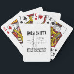 Math Mathematics Playing Cards<br><div class="desc">Math quote design for a math teacher,  students and all the mathematics and geometry love.</div>