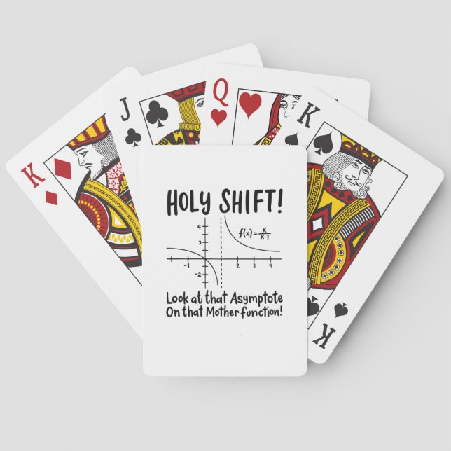 Math Mathematics Playing Cards (Back)
