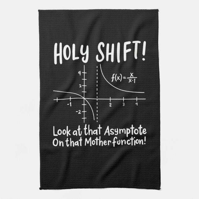 Math Mathematics Tea Towel (Vertical)