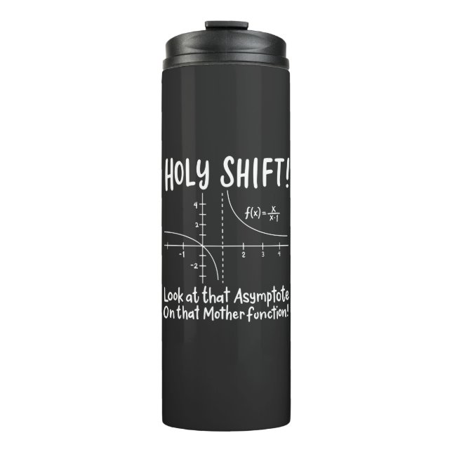 Math Mathematics Thermal Tumbler (Front)