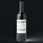 Math Mathematics Wine Label<br><div class="desc">Math quote design for a math teacher, students and all the mathematics and geometry love.</div>