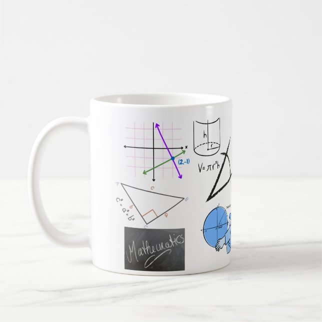 Math matters mug (Left)