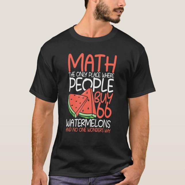 Math Melonwater T-Shirt (Front)
