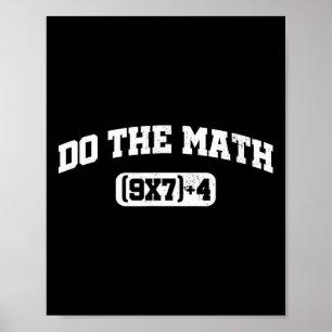Math Meme, Math 67 Meme, Funny Six Seven Teacher S Poster