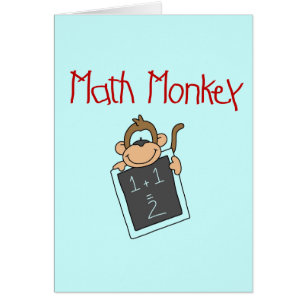 Math Monkey Tshirts and Gifts