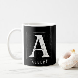 Math Monogram - Letter A Coffee Mug