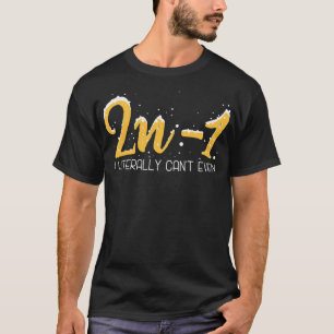 Math Nerd Algebra Mathematic Calculus Science coun T-Shirt