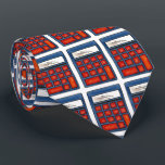 Math Nerd Mathematics Teacher Calculator Tie<br><div class="desc">Features an original education-themed illustration. The perfect gift for your favourite teacher or math nerd!</div>