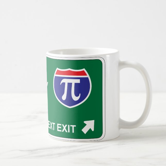 Math Next Exit Coffee Mug (Right)