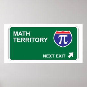 Math Next Exit Poster